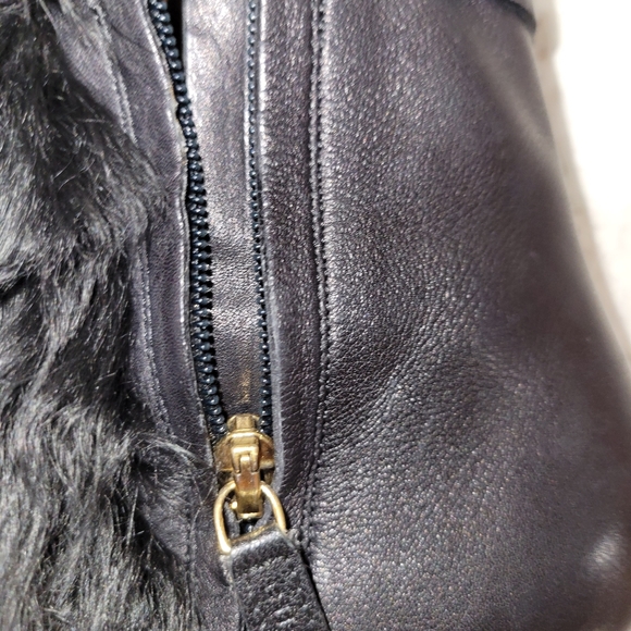 GUCCI Rabbit Saddle Soft Boots w Gold Buckle - Picture 13 of 16